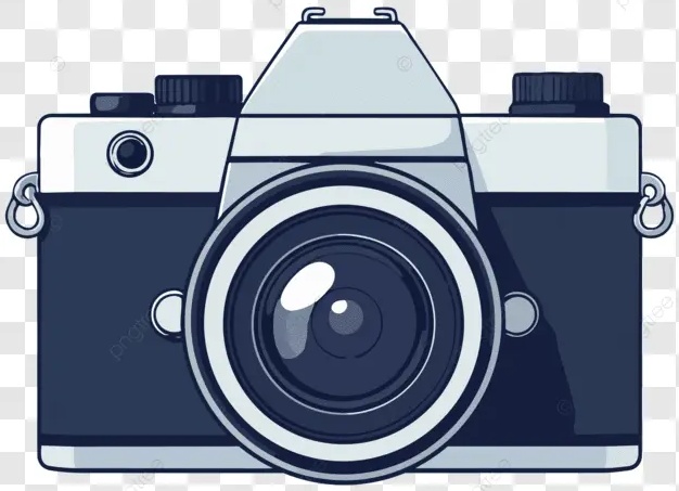 Винтажные фотоаппараты в векторе: клипарт